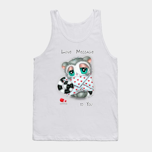 Love message to you Tank Top by KiN WAW